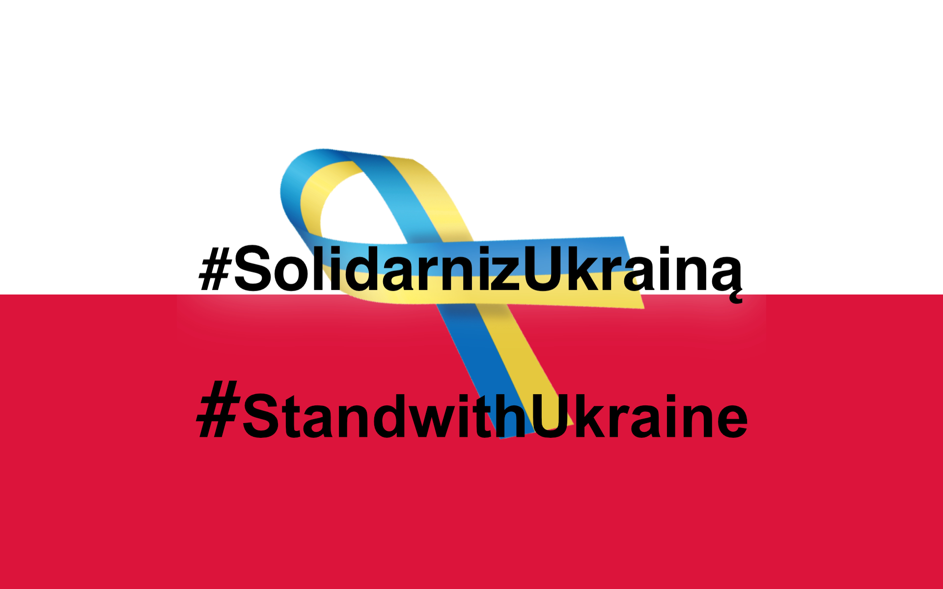 Solidarni z Ukraina Stand with Ukraine